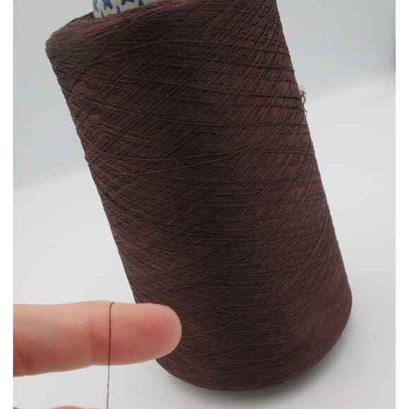 Filtex Vintage Dark Brown  Embroidery Thread 135/2 Large Cone 501grs - Picture 3 of 5